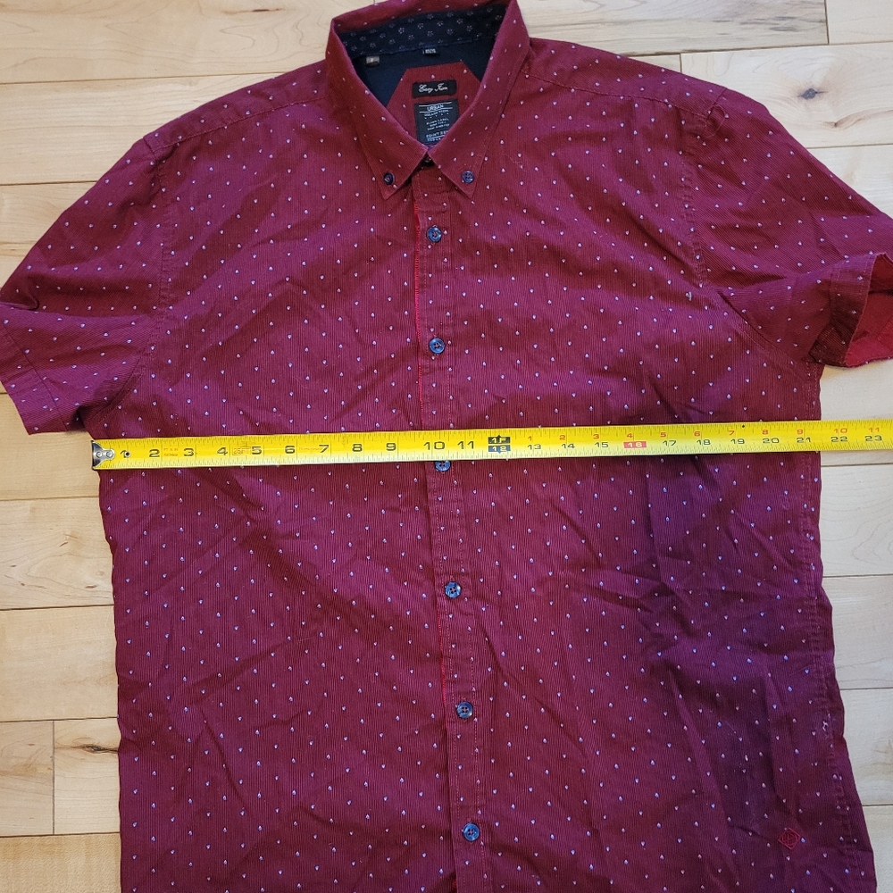 Point Zero men's size medium semi fit shirt sleeved shirt - Picture 4 of 4